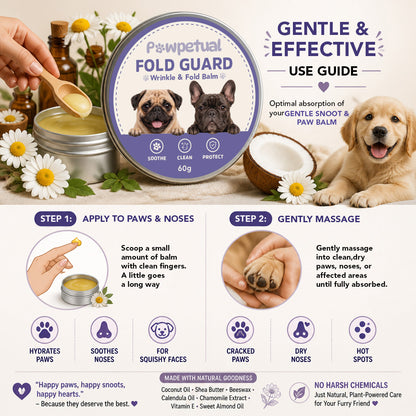 Pawpetual Fold Guard Wrinkle & Fold Balm for Dogs