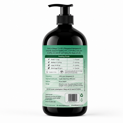 Pawpetual Hemp Oil 500ml