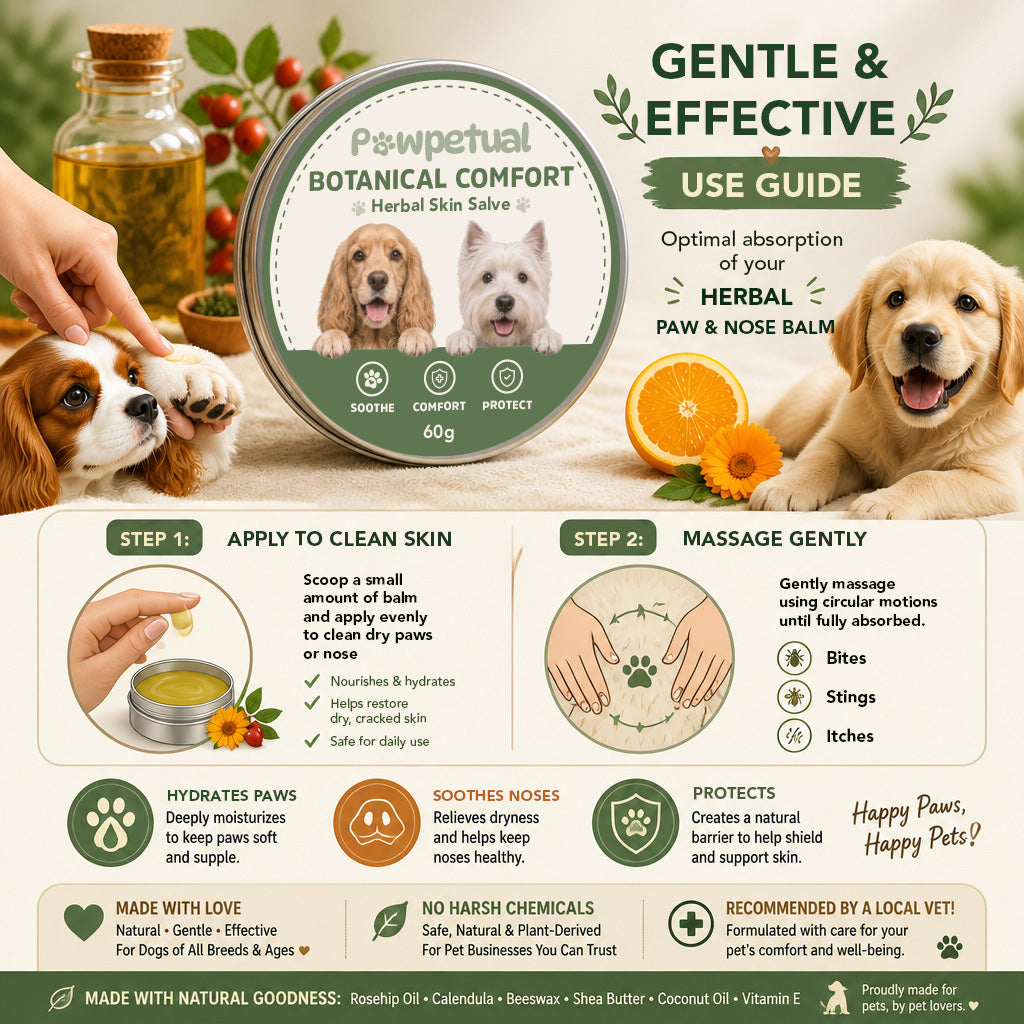 Pawpetual Botanical Comfort Herbal Dog Skin Salve