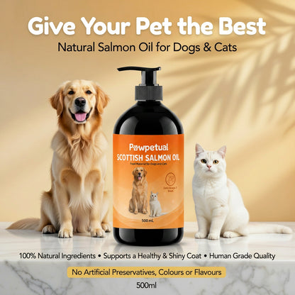 Pawpetual Scottish Salmon Oil 500ml